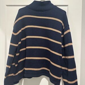 GAP Navy Ribbed Sweater